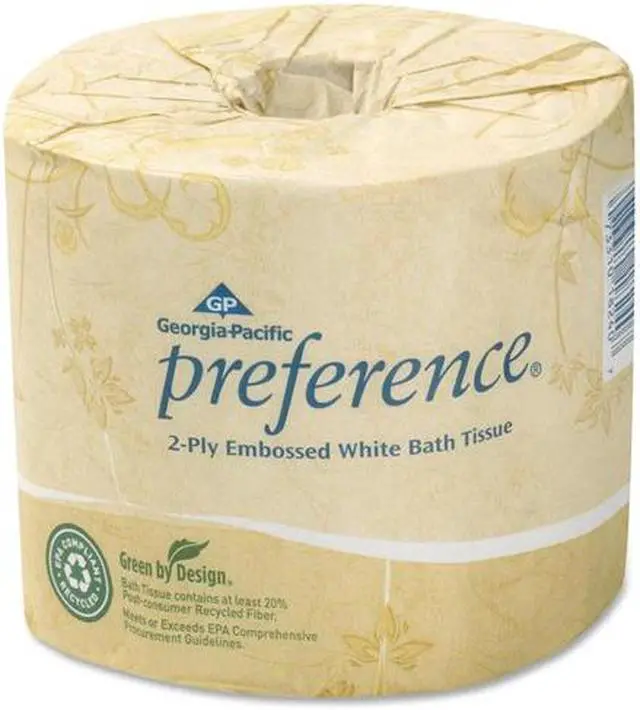 Alt view image 2 of 10 - Embossed 2-Ply Bathroom Tissue, 550 Sheet/Roll, 80 Rolls/Carton