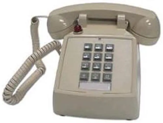 Main image of ITT 2500-27M-BK 250000-VBA-27M DESK W/ MESSAGE - BLACK