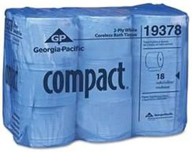 Alt view image 5 of 9 - Georgia Pacific Professional Coreless Bath Tissue 1500 Sheets/Roll 18 Rolls