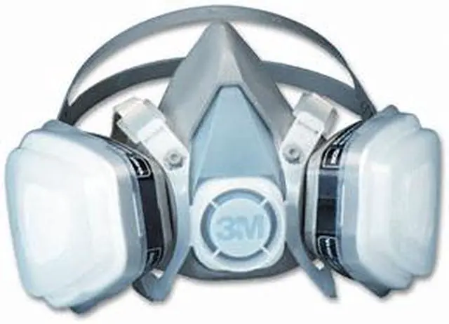 Main image of Dual Cartridge Respirator Assembly 52P71, Organic Vapor/P95, Medium