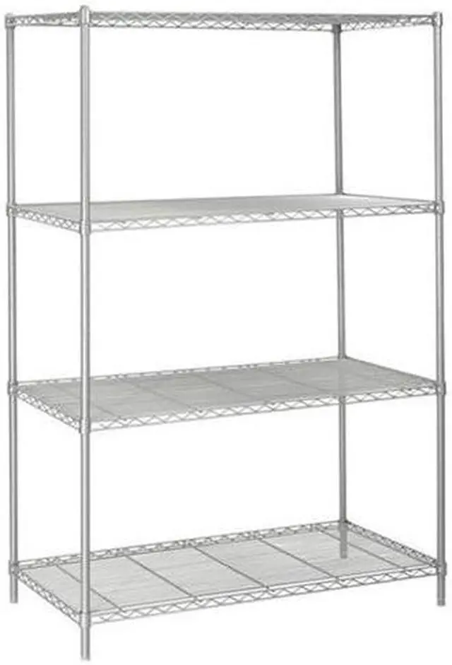 Alt view image 6 of 20 - Safco 5294BL Industrial Wire Shelving