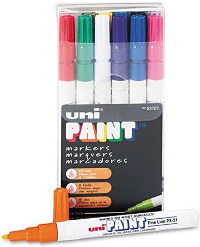 Uni Paint Marker, Fine Tip, White