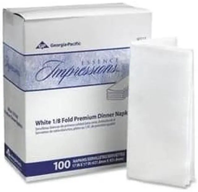 Main image of Georgia-Pacific Essence Impression Dinner Napkin 4 BX/CT