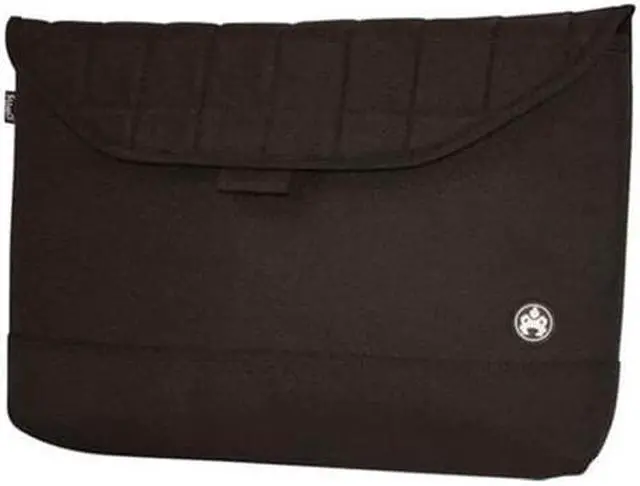 Alt view image 7 of 11 - Sumo - MacBook 15" Nylon Sleeve - Black w/White Stitching