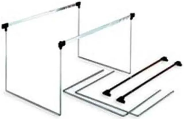 Alt view image 2 of 11 - TOPS Drawer Frames Adjustable 14"-18" Ltr 2/BX Steel AFF24