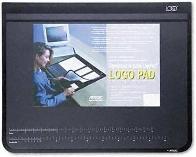 Alt view image 2 of 3 - Artistic Logo Desktop Organizer Pads Rubber, Plastic - Black