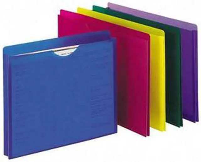 Alt view image 2 of 20 - Pendaflex File,Poly Jkt 1" Ltr,Ast 50990