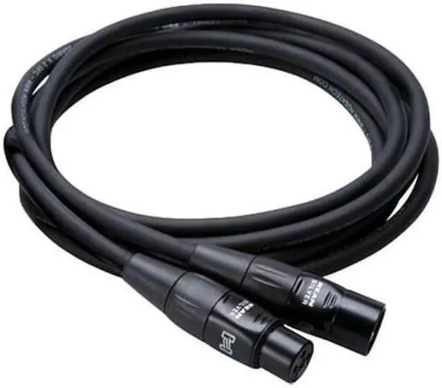 Alt view image 4 of 10 - Hosa Technology Pro Microphone Cable, REAN XLR3F to XLR3M, 3 ft