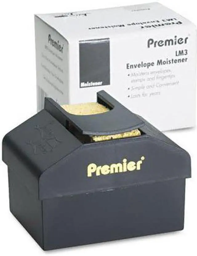 Main image of Premier Aquapad Envelope Moisture Dispenser 3 3/4" x 3 3/4" x 2 1/4" Black LM3
