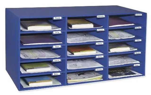Alt view image 2 of 14 - Pacon Classroom Keepers Classroom Mailbox