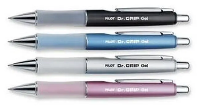Main image of Pilot Pen Gel Retractable Black Ink/Assorted Barrel 36274
