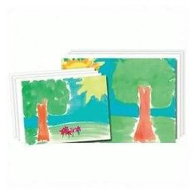 Alt view image 4 of 5 - Art1st 4925 Fine Art Paper 9" x 12" - Recycled - Vellum - 50 / Pack - White