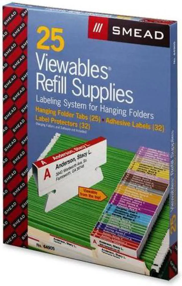 Main image of Smead Viewables Color Labeling System Supplies Refills