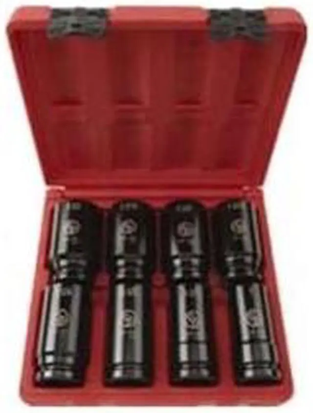 Main image of Chicago Pneumatic S6008D 8 piece 3/4" Drive Impact Socket Deep Set