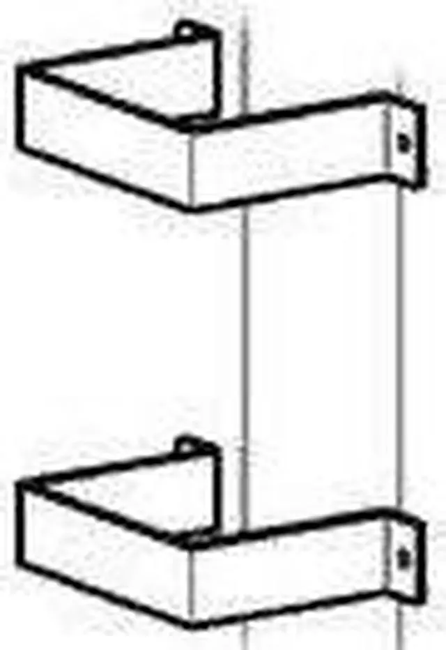 Main image of ERGOTRON 60-158-100 3" x 3" Post Peripheral Bracket