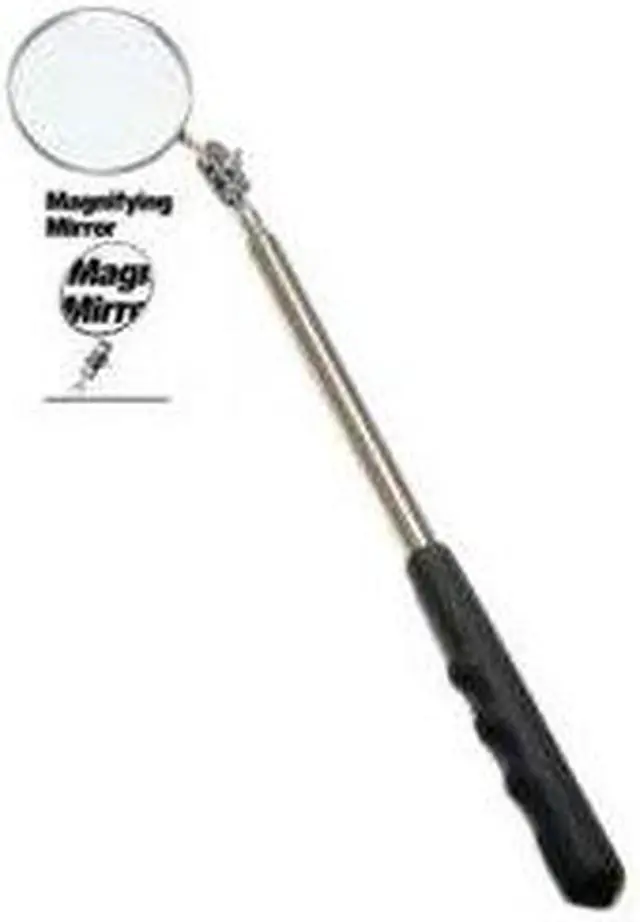 Alt view image 2 of 7 - Ullman Inspection Mirror,XL Telescoping,10in.L  HTC-2LM