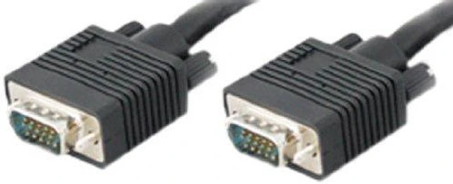 Main image of AddOn VGAMM50-5PK Black 50ft 15-pin HD-15 VGA High Resolution Monitor Cable M-M x 5