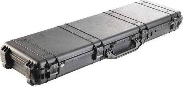 Alt view image 4 of 11 - Pelican 1750 Watertight Protector Gun Case w/ Foam - 50.5in Long Interior, OD Gr