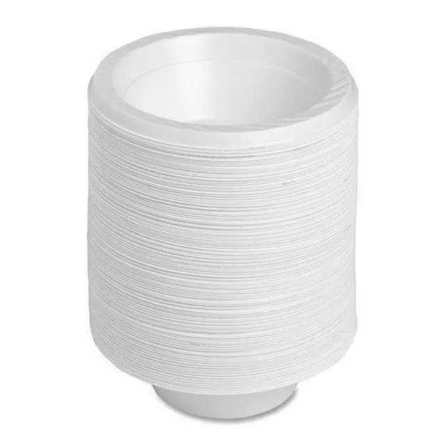 Alt view image 3 of 9 - Plastic Bowls 12oz 125/PK White