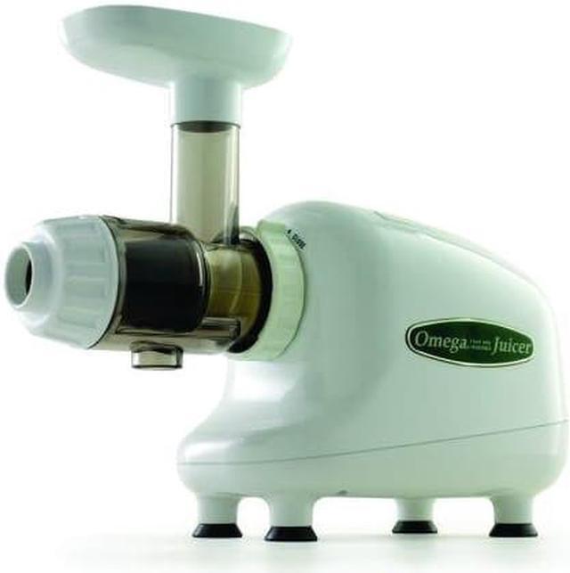 Alt view image 2 of 2 - Omega J8003 Nutrition Center Single-Gear Commercial Masticating Juicer, White