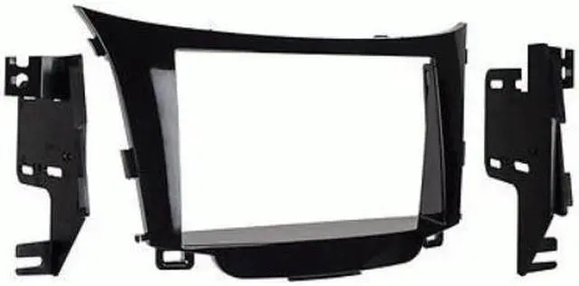 Alt view image 2 of 6 - METRA 95-7357HG Hyundai(R) Elantra GT 2013-Up Double-DIN High Gloss
