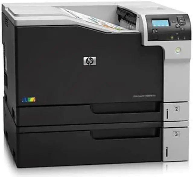 Alt view image 3 of 16 - HP LaserJet Enterprise M750n (D3L08A#BGJ) Duplex 600 x 600 dpi USB / Ethernet Color Laser Printer