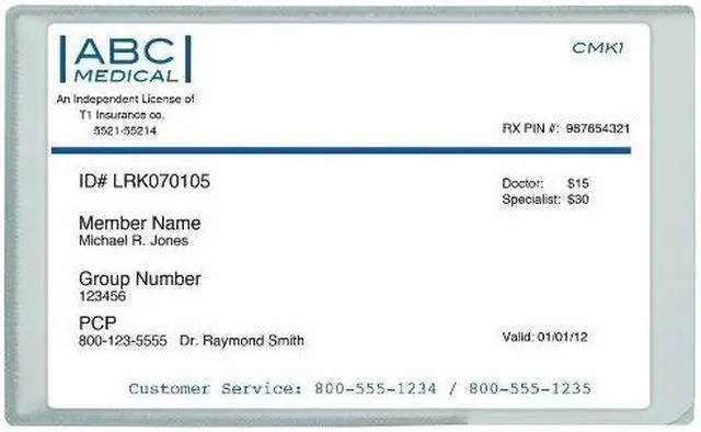 Main image of Brother Plastic Card Carrier Sheet