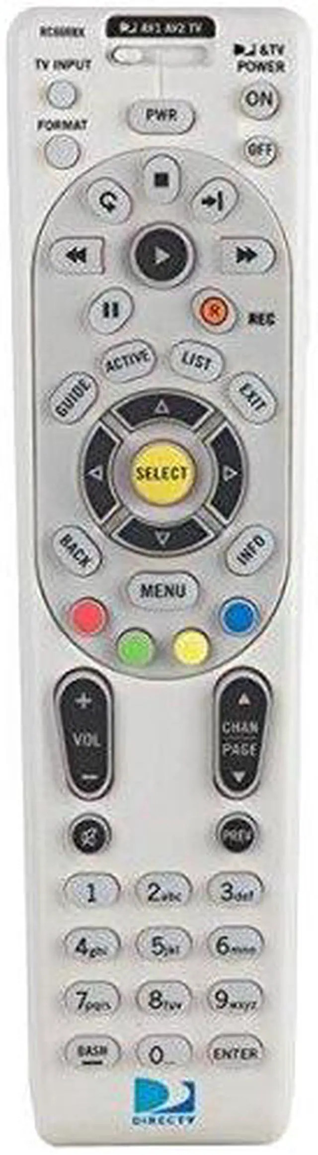 Alt view image 2 of 9 - DIRECTV RC66 4-Device Universal Remote