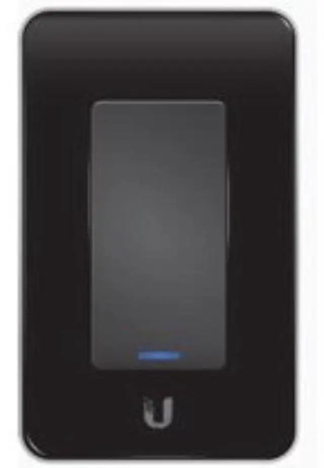 Alt view image 3 of 5 - Ubiquiti mFi-LD In-Wall Black Manageable Switch Dimmer Wi-Fi 802.11b/g/n