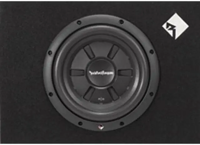 Alt view image 2 of 20 - Rockford Fosgate R2S-1X10 Single 10" Loaded Subwoofer Enclosure 400W R2S1X10