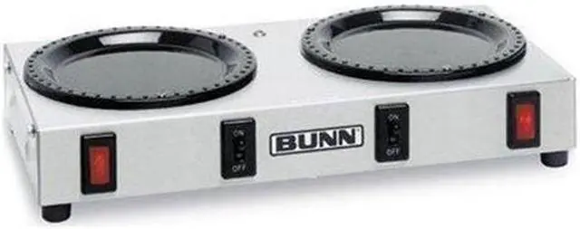 Main image of BUNN WX2 Two Station Warmer Plate, 130 W - Stainless Steel - Stainless Steel