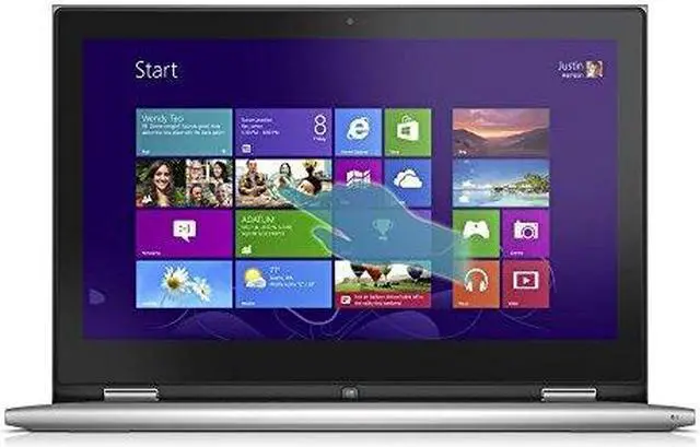 Alt view image 3 of 10 - DELL Inspiron 13 7000 Intel Core i5-4210U 8GB Memory 500GB HDD Intel HD Graphics 4400 13.3" Touch Screen 1366 x 768 Thin and Light 2-in-1 Windows 8.1 64-Bit i7347-7550sLV