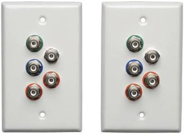 Alt view image 3 of 7 - Tripp Lite B136-101-WP-1 Cat5 Extender Wallplate Kit