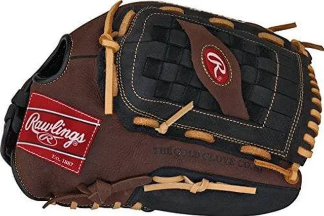 Alt view image 4 of 4 - Rawlings P140 14" Player Preferred Slowpitch Softball Glove With Basket Web