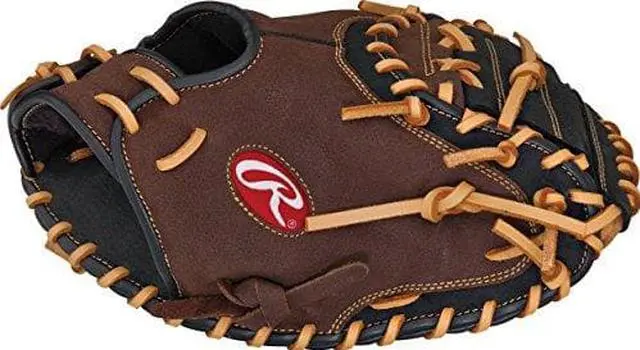 Alt view image 5 of 7 - Rawlings RCM30SB 33" Player Preferred Baseball Catchers Mitt New With Tags!