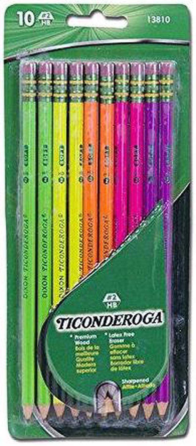Ticonderoga Black Pencils-10 Pack
