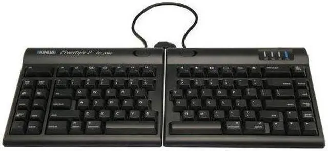 Alt view image 2 of 10 - Kinesis Freestyle 2 Convertible Keyboard KB800HMB for Mac KB800HMBUS