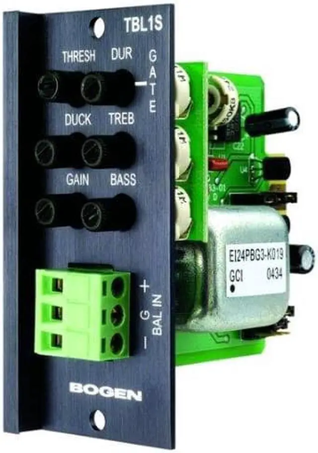 Alt view image 4 of 14 - Bogen TBL1S INPUT MODULE