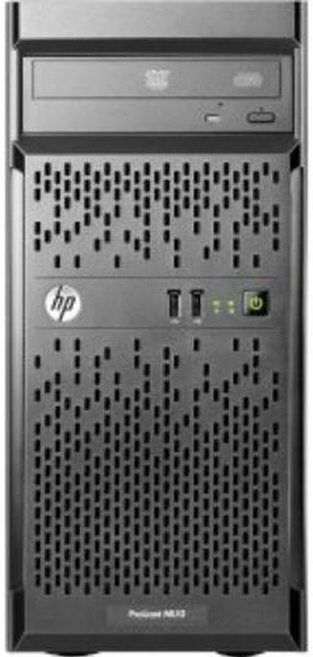 Alt view image 2 of 11 - HP ProLiant ML10 G8 4U Micro Tower Server - 1 x Intel Xeon E3-1220V2 3.10 GHz