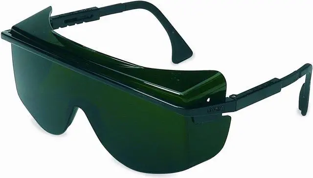 Alt view image 3 of 7 - Uvex by Sperian 763-S2509 Uvex Astro Otg 3001 Safety Spectacle Black Frame
