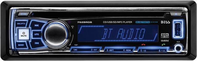 Main image of BOSS AUDIO 762BRGB Single-DIN In-Dash CD AM/FM Receiver with RGB Illumination (With Bluetooth(R))