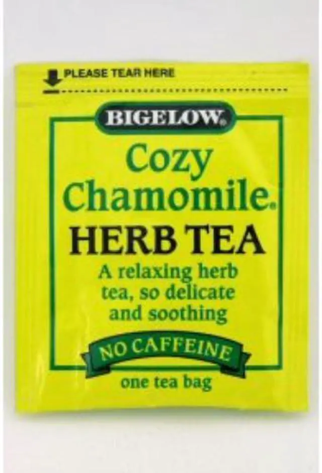 Main image of Bigelow Single Flavor Tea, Cozy Chamomile, 28 Bags/Box 00401