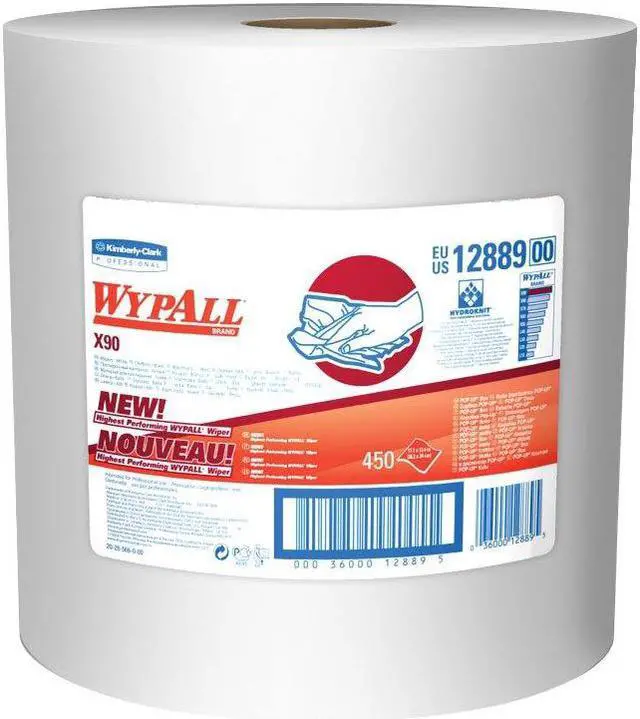 Alt view image 2 of 20 - C-Wypall X90 All Purp Ppr Wpr Rl 11.1X13.4 Whi