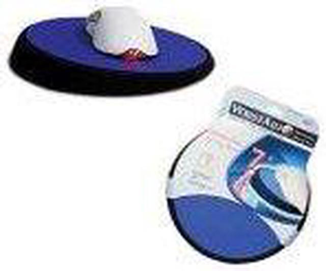 Alt view image 16 of 18 - Allsop Wrist Aid Ergonomic Circular Mouse Pad 9" dia. Cobalt 26226