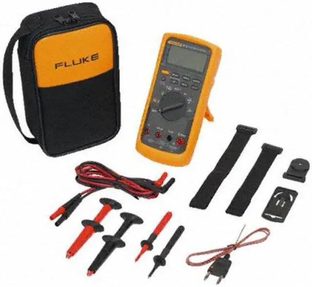 Alt view image 3 of 7 - Fluke - FLUKE-87-5/E2-KIT - Fluke FLUKE-87-5/E2-KIT Industrial Electrician True RMS Multimeter Combo Kit; For Voltage, Current, Frequency and Capacitance Measurements For Everyday Use