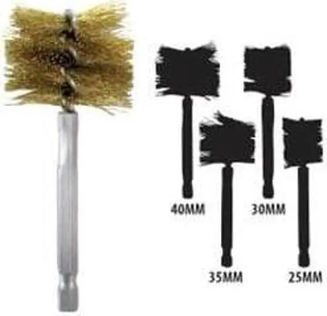 Alt view image 4 of 8 - 25mm-40mm Brass Bore Brush Set