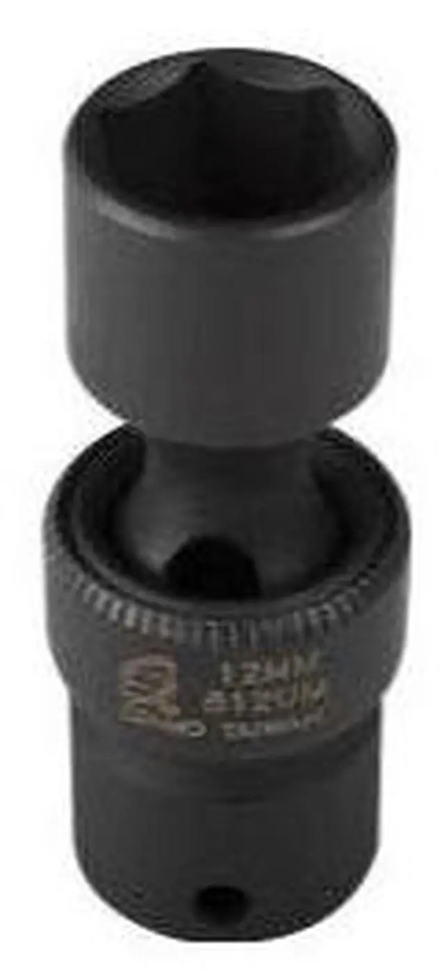 Alt view image 2 of 5 - 1/4" Drive 6 Point Universal Impact Socket 12mm