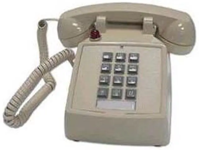 Alt view image 3 of 10 - ITT 2500-27M-BK 250000-VBA-27M DESK W/ MESSAGE - BLACK