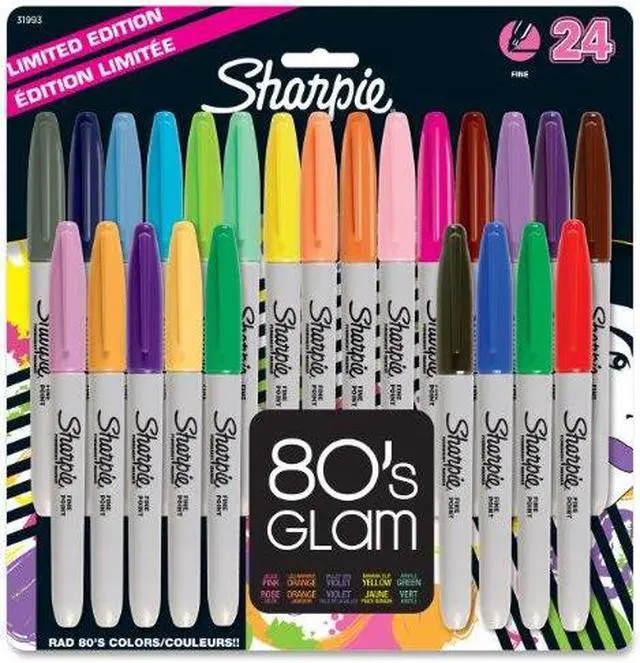 Alt view image 3 of 9 - Permanent Marker Fine Point 24/PK Assorted