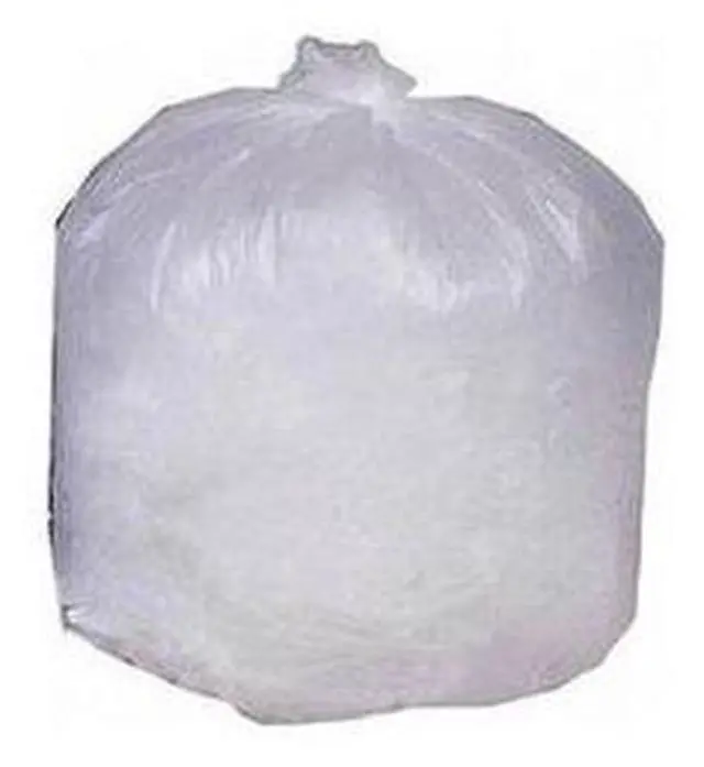 Main image of Genuine Joe Can Liners 55-60 Gal 12mic/.47mil 38"x58" 200/CT Translucent 70014